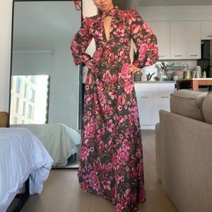 Fame and Partners Floral Gown | US 2